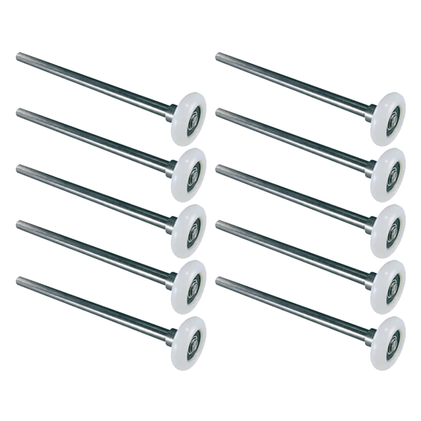 Garage Door Rollers - Long Stem Nylon - 2